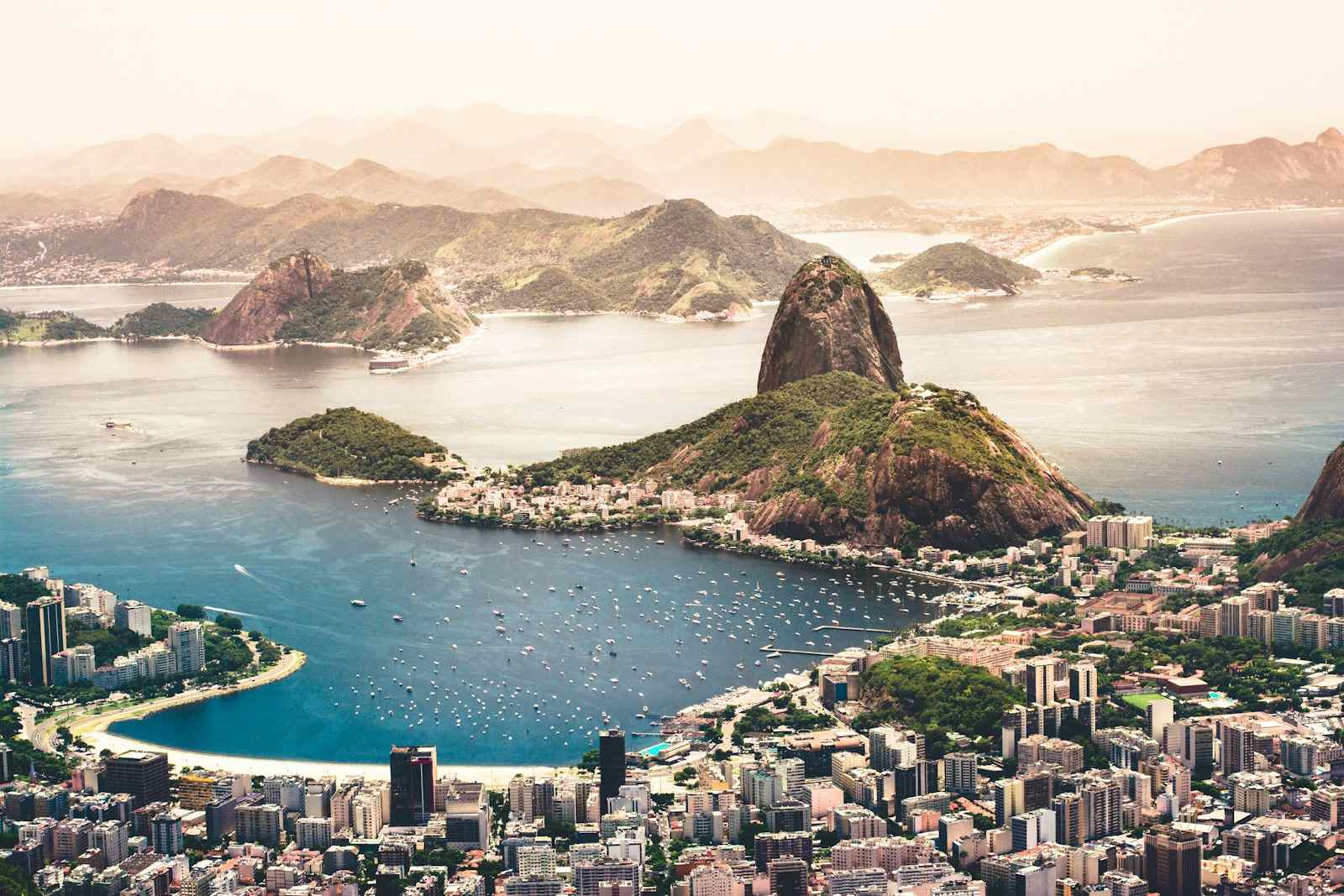 Christ the Redeemer overlooking Rio de Janeiro, Brazil