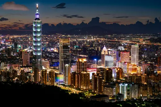 Taipei 101 skyline, Taiwan